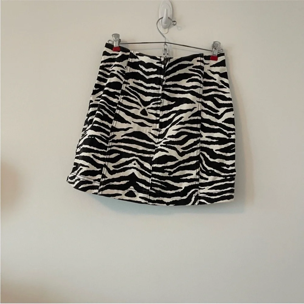 Wild Fable Zebra Print Skirt - Picture 2 of 4